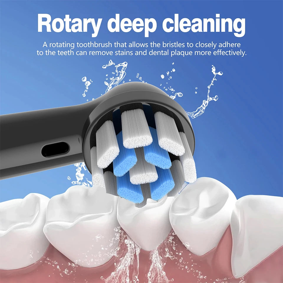 4-16Pack Toothbrush Replacement Heads Compatible with Oral B iO 10 9 8 7 6 5 4 3 Series Electric Toothbrush, 4 Pack Brush Heads