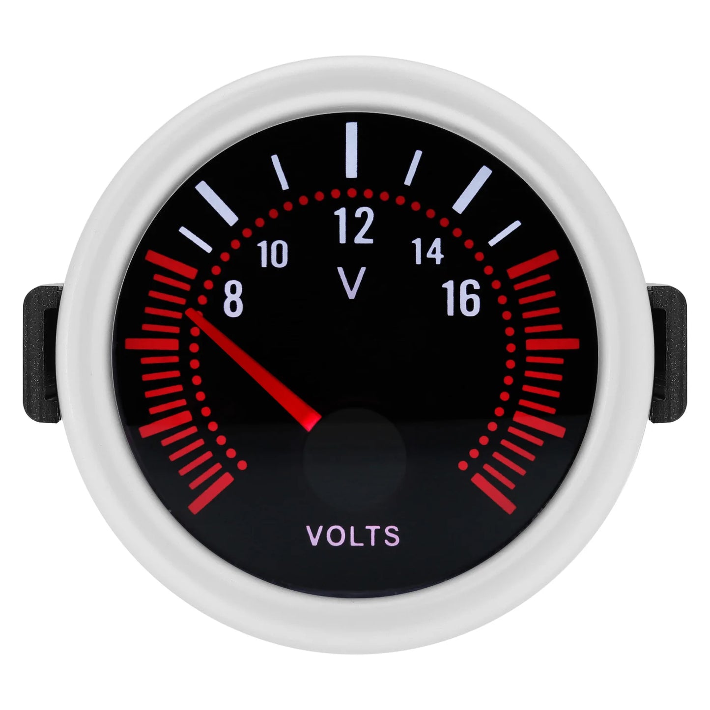 2"52mm Smoke Len PSI/BAR Turbo Boost Gauge Meter Water/Oil Temp Meter Tachometer Vacuum VOLT Oil Pressure for Gasoline Car 12V