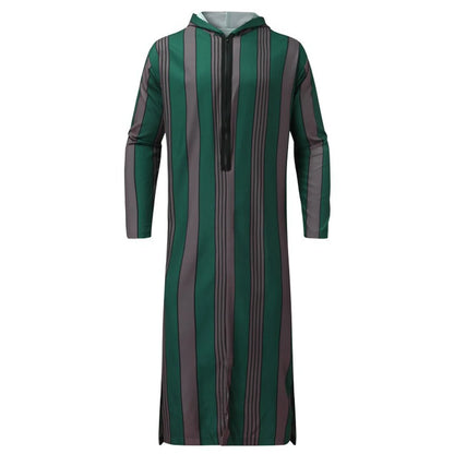 Traditional Muslim Men's Clothing Eid Middle East Jubba Thobe Robes Men hoodies Arab Kaftan Abaya Dubai Turkey Islamic Clothing