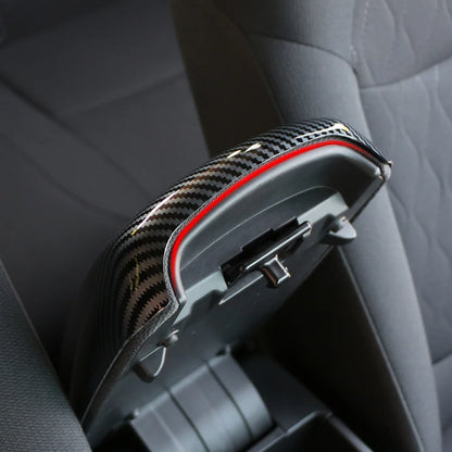 For Toyota Corolla Cross XG10 2019 2020 2021 2022 2023 2024 Accessories Armrest Box Cap Cover Decoration Sticker Interior Trim