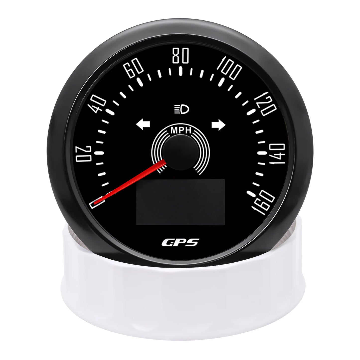 Waterproof 85MM GPS Speedometer With GPS Antenna 7 Color Backlight For Motorcycle Marine Boat Car Truck Speed Gauge Meter 12V24V