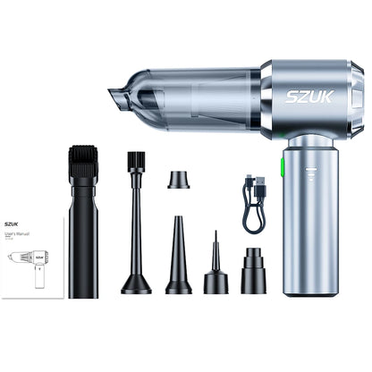 SZUK Car Vacuum Cleaner 180000PA Wireless Portable Cleaning Machine for Keyboard Powerful Mini Handheld Cleaner for Car and Home