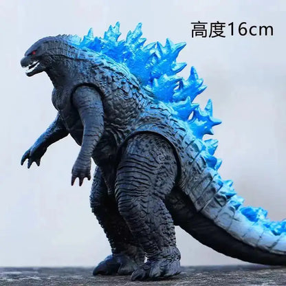 24cm Godzilla King of Monsters Runaway Mechanical Red lotus Planet Godzilla Action Figure Collection Model Toy Kid Birthday Gift