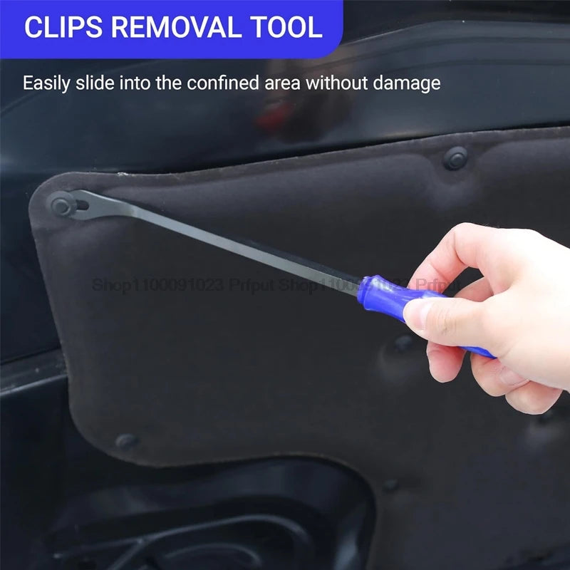 Optional Car Door Upholstery Trim Clip Remover Plastic Fastener Removing Tool for Car Door Panel Dashboard