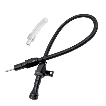 CNSPEED Oil Dipstick Tube with Stainless Steel Black Housing For GM 4L60E 4L80E Transmission Dipstick LS LS1 LS3 LS6 LSX Engine