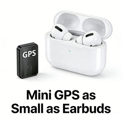 0.8 inches! GS09 Hidden Mini Vehicle GPS Tracker Portable Real-Time Magnetic Tracking Device for Global Coverage Car Positioning