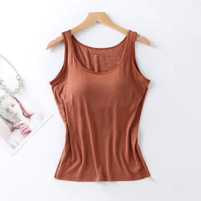 NHKDSASA Seamless Lingerie Women Vest Solid Crop Top Push Up Padded Bralette Woman Vest Basic Comfortable Soft Underwear 4XL