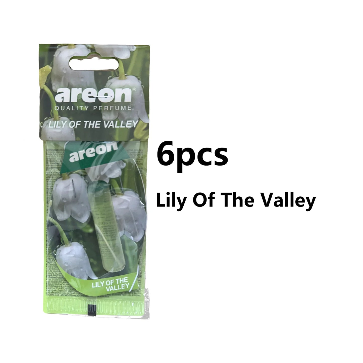 3-18pcs Car Air Freshener Natural Tea Fragrance Vehicle-mounted Hanging Vanilla Scent Water Drop-shaped Car Interior Accessory