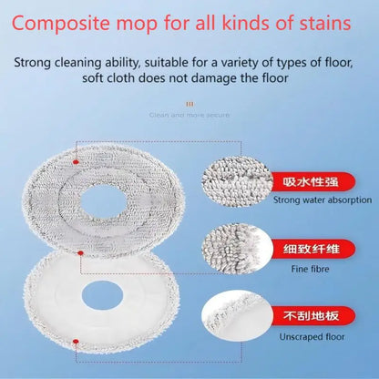 Fit For (Roborock Qrevo Edge / EdgeC / Edge S5A / 5V1 / Curv) Vacuum Parts Main Roller Side Brush Hepa Filter Mop Cloth Dust Bag