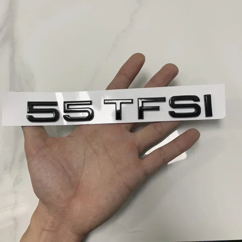 AUDI Q7 4 Ring Logo ABS Black 2010-2015 Car Hood Front Grill Rear Trunk Emblem Badge Sticker Quattro Sline Q7 Accessory refit