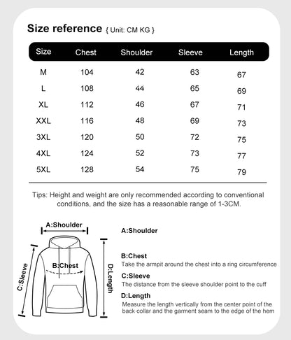 Customized Pattern Logo Diymen Zipper Pocket Coat Fashion Hoodie Casual Loose Jacket Unisex Winter Thicken Warm Clothing
