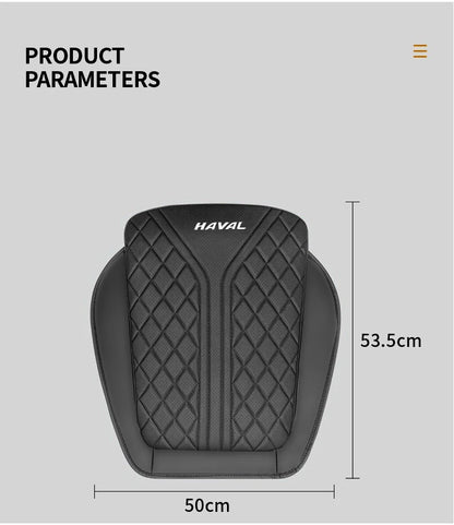 Car Seat Cushion For Haval H6GT H7 Jolion Pro Ultra Dargo H6 H9 H8 3D Embroidered Seat Protector pad Front & Rear Seat Covers