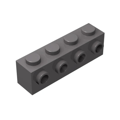 100pcs MOC Particles 30414 Brick Modified 1 x 4 with Studs on Side Building Blocks DIY Compatible Assembles High-Tech Toys