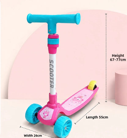 Children’s scooter for 14-year-olds:suitable for boys and girls, designed to help children develop their sense of balance
