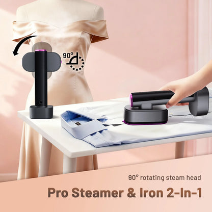 Portable Iron Clothes Machine Multi Functional Handheld Steam Iron Garment Steamers Ironing Machine Travel Vertical Steam Iron