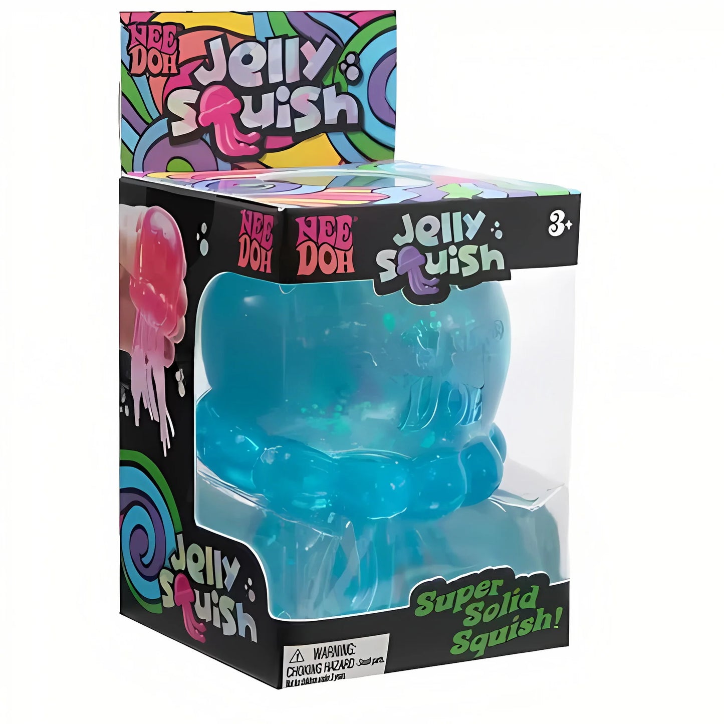 @Schylling Needoh Nice Cube Sensory Nice-Sicle Stress Relief Squishy Cube Anti-Anxiety Squeeze Object For Focus ADHD Population