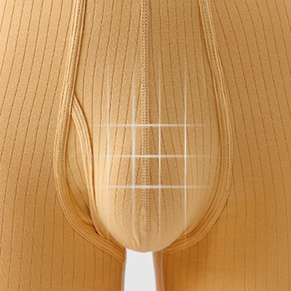 3/4Pcs Boxer man Comfortable Men's briefs Long Boxers For Man Underwear 3D Cutting U Pouch Design Men's underpants