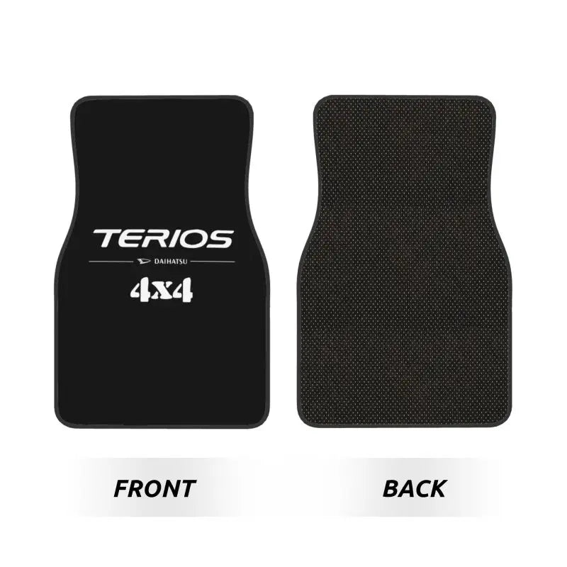 Custom Daihatsu Terios Print Car Floor Mats Carpets Vehicle Front & Rear Foot Mats with Non Slip Backing All Weather for Car SUV