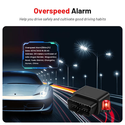 Mini OBD GPS Tracker Car Tracker Micodus 2G MV33 MV66 Realtime Tracking GPS Shock&Plug-out Alarm Geofence Free APP