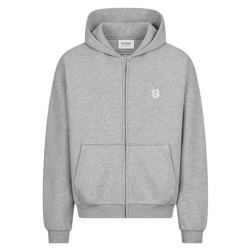 2025 New Men Clothing Tracksuit Hoodie Solid Color Warm Sweater Loose Oversized Sports Suit Pullover Pink Street Fashion