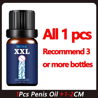 Penis Permanent Thickening Growth Man Massage Enlargement Oils Cock Erection Enhance Big Dick Enlarge Liquid Men Adult Products