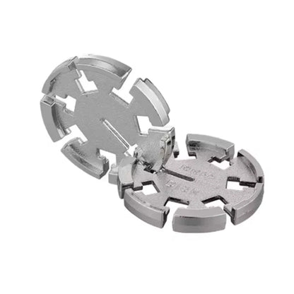 Difficult Disentanglement Brain Teaser Metal Puzzles For Adults and Kids Smart Logic IQ Test Mind Challenge Educational Toys