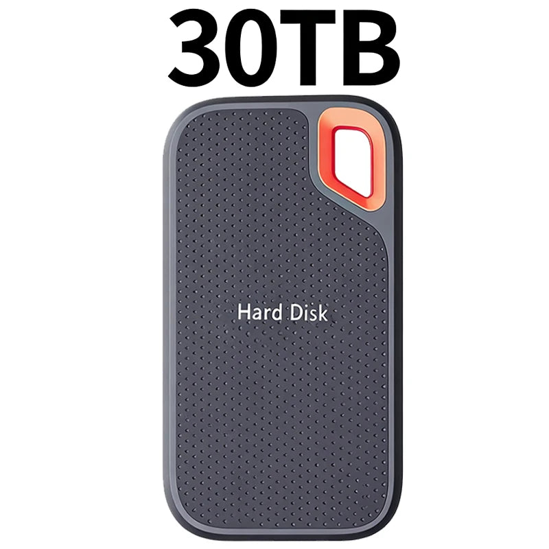 High-speed External Hd 2TB High-quality Hard Drive 128TB 64TB Portable SSD USB3.1 Solid State Disk for Mac/ Pc/Laptops/Phones