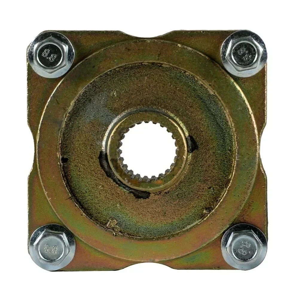 32" Rear Axle Assembly Kit Shaft + Hub+ Chain+ Brake Master Cylinder for  Go Kart ATV Drift Trike Cart