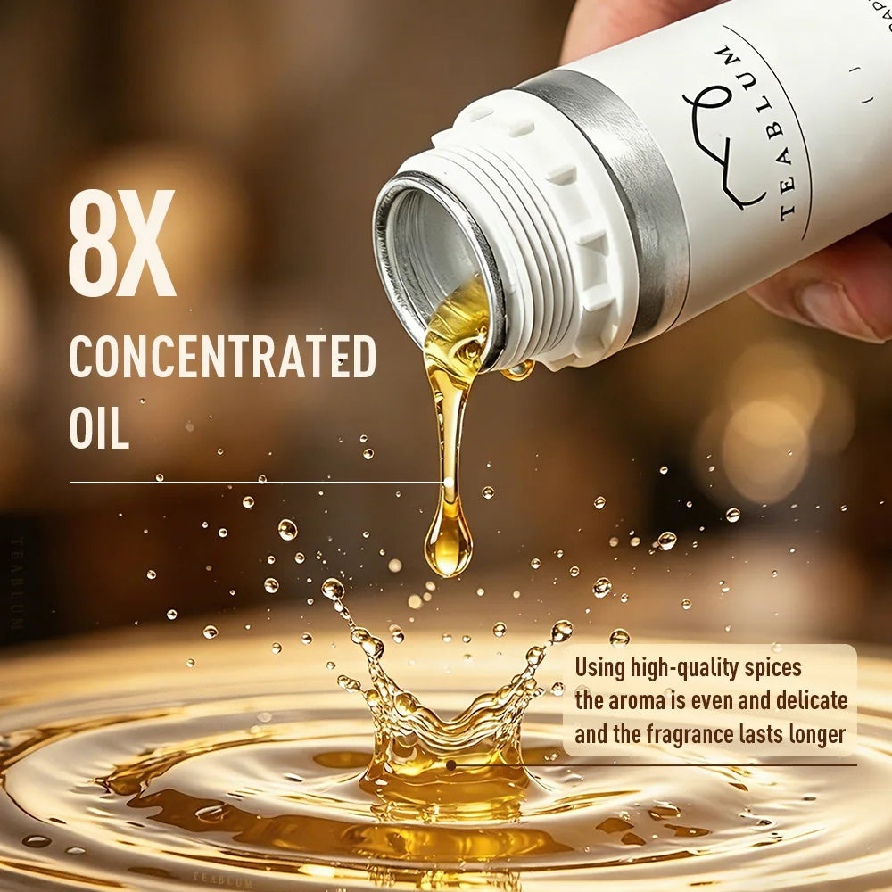 TEABLUM 100ML Aromatic Hotel Essential Oil Hotels Home Air Freshener Pure Plant Essential Oil Alcohol Free for Electric Diffuser