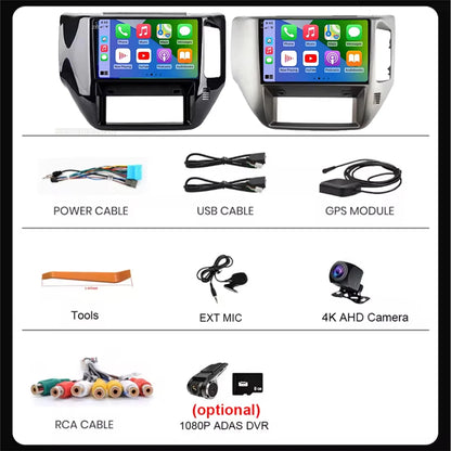 Android 15 For Nissan Patrol V 5 Y61 RHD 2004-2021 Car Radio 4G WIFI BT Video Player DSP Carplay Auto GPS Navigation No 2 Din