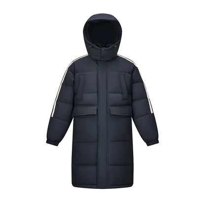 Semir Down Jacket Men Three-Resistant Mid-Length Outerwear 2024 New Contrasting Colors Sports Style Winter Outfit Thick Couple