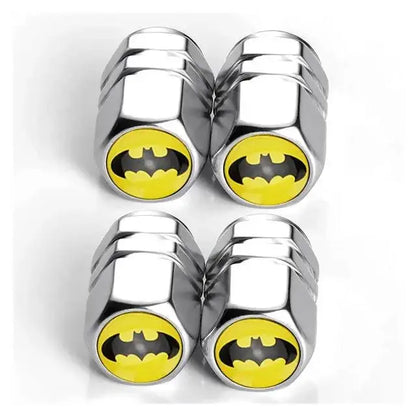 Champ Aluminum Car Tire Valve Stem Caps Wheel Nipple Cover AirCover Cap Set for Cars SUVs Bike Trucks BHL1858-FRO
