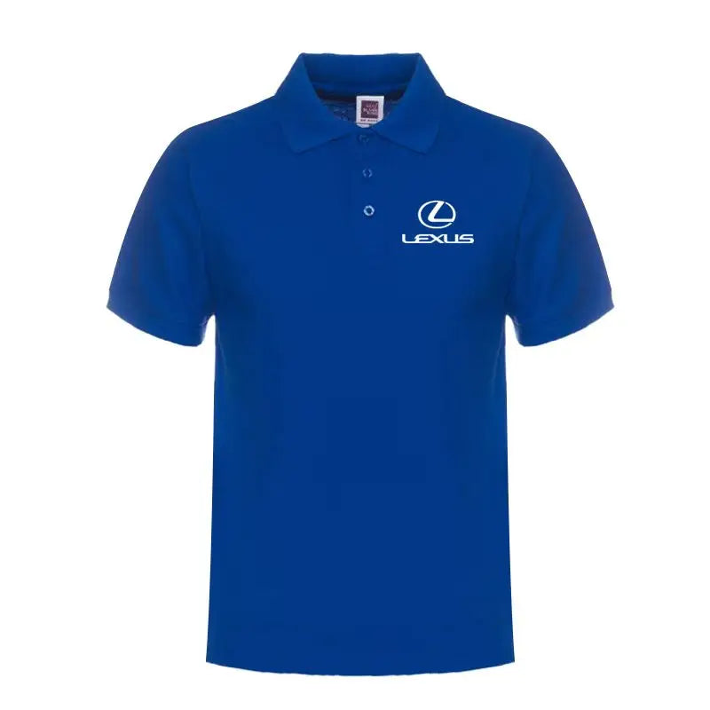 Lexus F1 Racing Custom Polo Shirt Youth Car Enthusiasts Association 4S Store Work Uniform Group Purchase T-Shirt