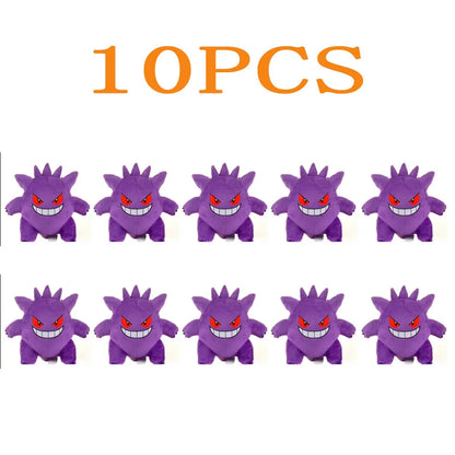 10pcs Pokemon Official Plush Toy - Charmander, Squirtle, Pikachu Plush, Bulbasaur Stuffed Animal Toy, Pokemon Doll Birthday Gift