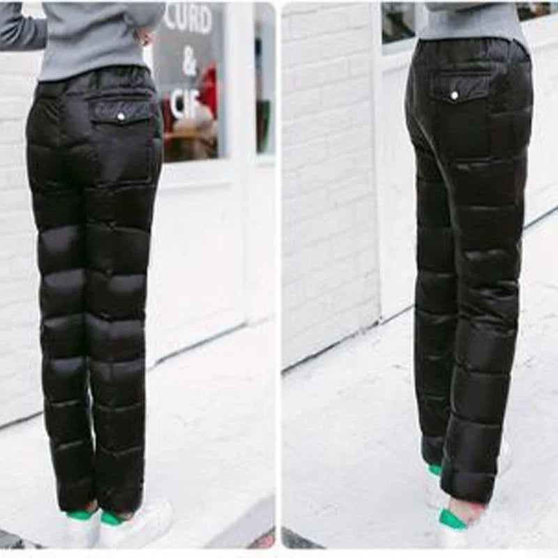 New Three-Layer Cotton Men's Winter Pants Thickened Cold Resistant Windproof Outdoor Wear Straight Leg Long Casual Trousers
