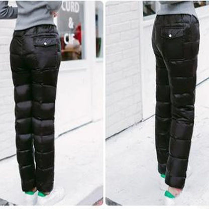 New Three-Layer Cotton Men's Winter Pants Thickened Cold Resistant Windproof Outdoor Wear Straight Leg Long Casual Trousers