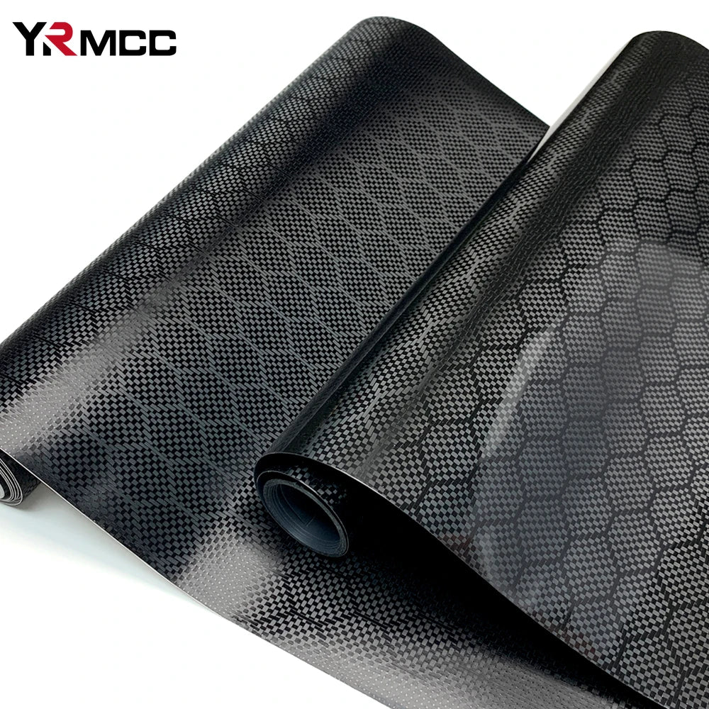 Honeycomb Car Sticker Anti-Scratch Auto Decoration Wrap with Waterproof Adhesive Cover Air Release Foil Tunning Cars Accessories