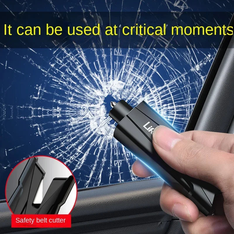 Car window safety lifesaving car broken window artifact multi-functional broken glass firing pin escape car emergency pendant au