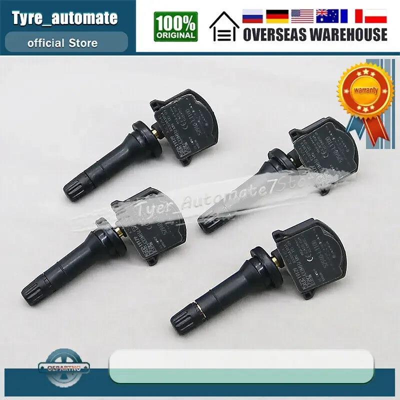4PCS 52940-L1100 TIRE PRESSURE SENSOR for 2020-2024 Hyundai Sonata DN8 KIA Seltos Tire Pressure Monitor Sensors