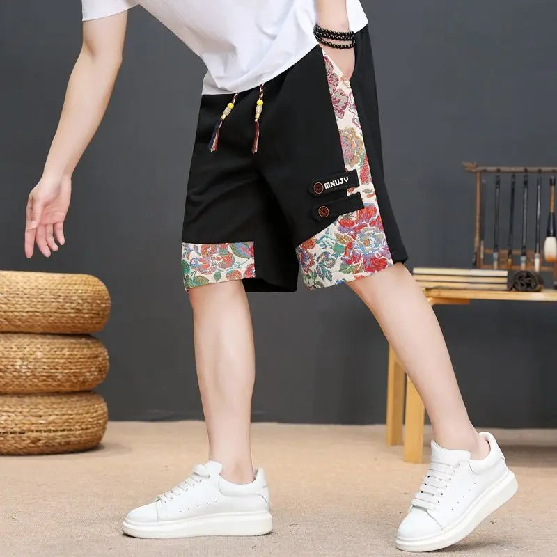 Hot Sale Summer Men Casual Cargo Shorts Loose Fit Comfortable Versatile Fashion Trendy for Outdoor Street Style Teenager Wear