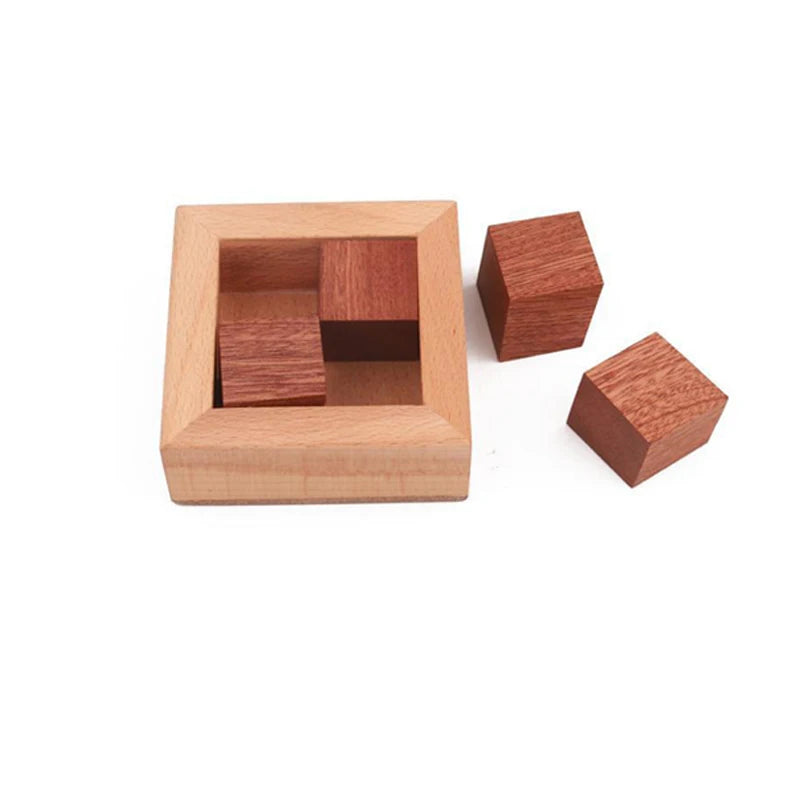 High Difficulty Impossible Wooden Puzzle Box Brain Teasers For Adults Teens IQ Test Toys Educational Mind Challenge Games