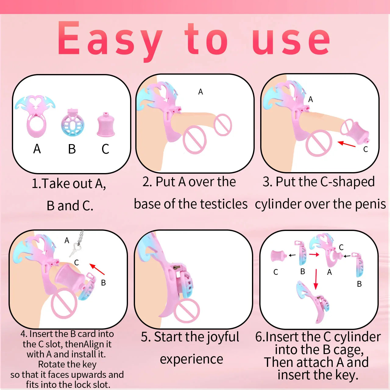 LICKER ABS Ventilate Chastity Cages Penis Bondage Cock Lock With Loyalty Belt BDSM Sex Toys For Men Gay Sissy Erotic Accessories