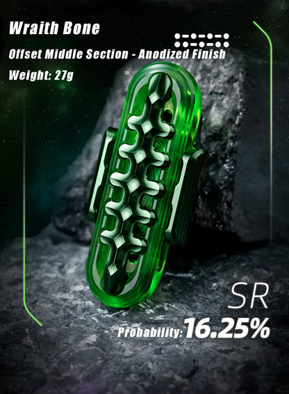 WANWU EDC EXOSKELETON 2.0 PMMA Aluminum Exoskeleton Mechanical Magnetic Sliders Accessories Stress Relief Toy