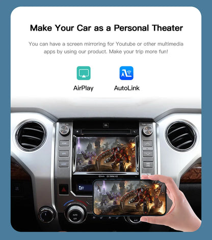Wireless Carplay Android Auto module For TOYOTA CH-R Corolla Camry Auris prius RAV4 Avensis Highlander car play box Car decoder