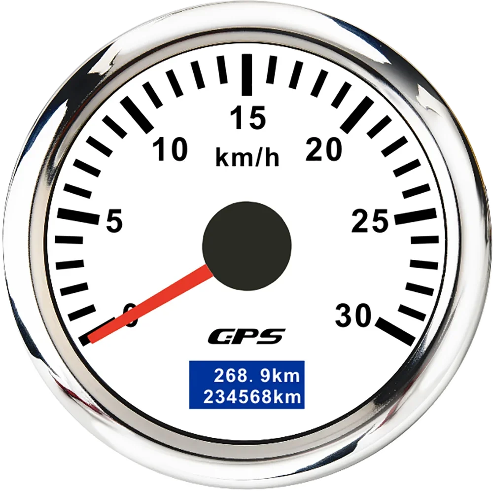 30/60/80/120/200 Km/h GPS Speedometer 52MM Car Truck Speed Gauge Meter With GPS Antenna With 7 Color Backlight 9-32V