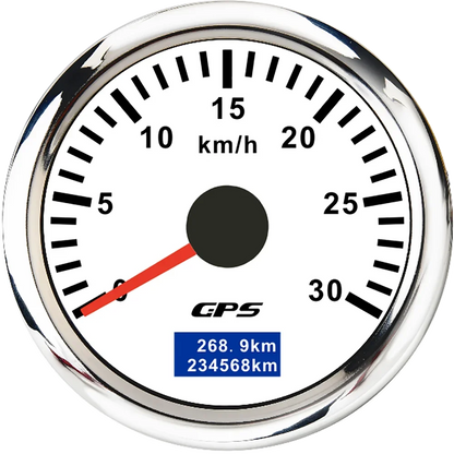 30/60/80/120/200 Km/h GPS Speedometer 52MM Car Truck Speed Gauge Meter With GPS Antenna With 7 Color Backlight 9-32V