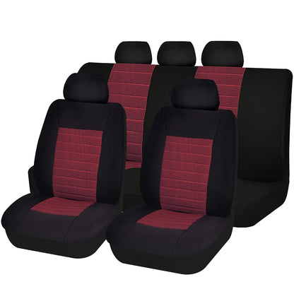 AUTOKING Car Seat Covers Airbag Compatible 2022 NEW Design Universal Size Fit For Most Van Minibus Separated Jacquard Car Seat