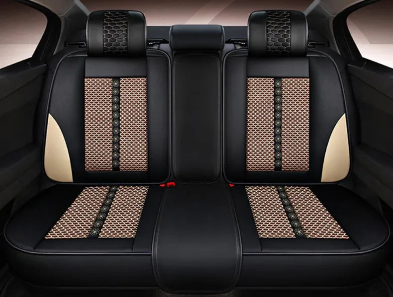Full set car seat covers + Steering wheel cover for Haval M6 2025-2023 Top quality breathable seat cushion seat case for M6 2024