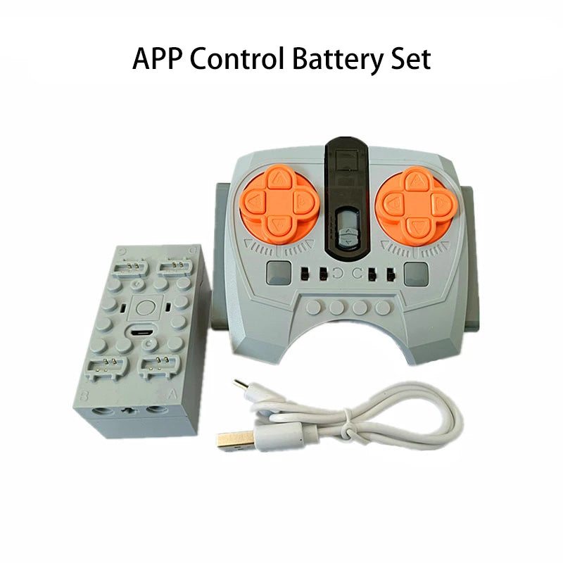 MOC High-Tech Parts M XL L Motor Servo Power Functions Motor Multi Tool PF 8293 8883 Model Building Blocks Compatible With LEGO