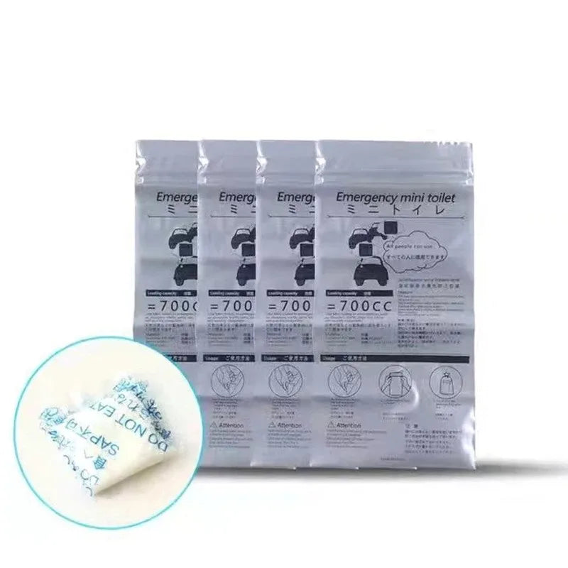 1-20PCS Outdoor Emergency Urine Bags 700ml Disposable Travel Mobile Toilet Portable Urinal Bag for Female Baby Male Vomiting Bag